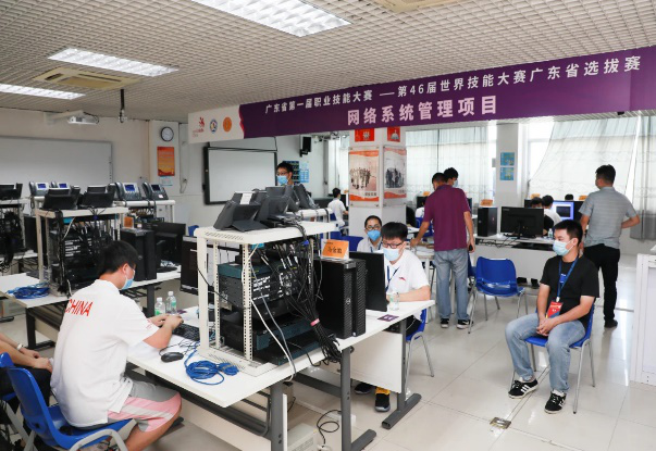 機械設計和網絡系統管理項目選手晉級第46屆世界技能大賽廣.